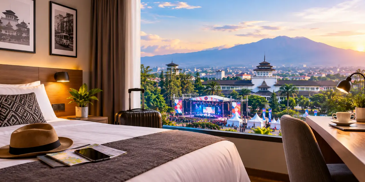 Cara Memilih Penginapan Dekat Acara di Bandung