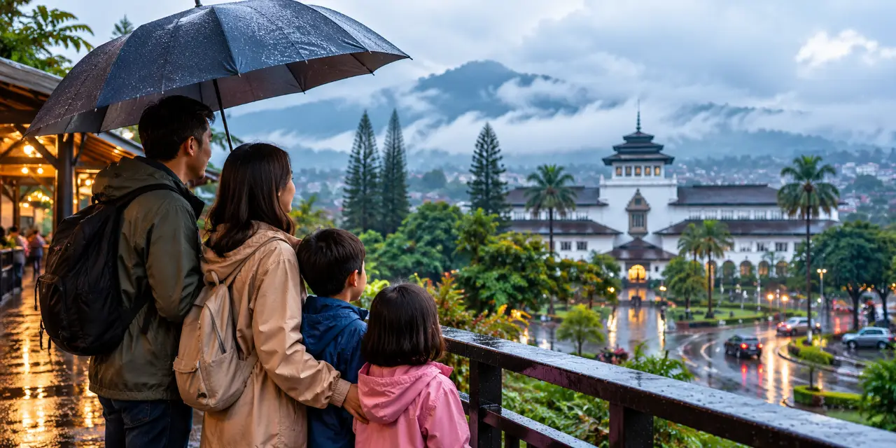 Wisata Bandung Saat Hujan: Rencana Liburan Tetap Nyaman